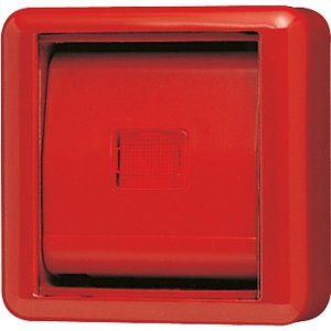Jung 860WGLRT Abdeckung m. Glasscheibe