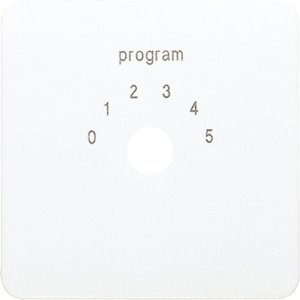 Jung CD594-9WW Abd. f. Programmwahlschalte