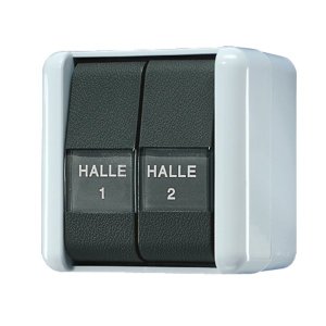 Jung 809NAW Wippschalter Doppel-Wechsel