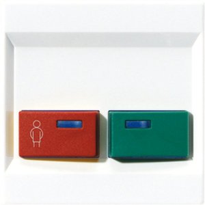 Jung LS642B-1WW Abdeckung f. Ackermann