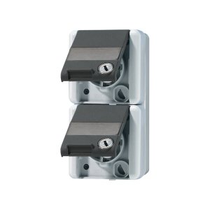 Jung 822NAWSL SCHUKO-Steckdose m. Sicherh