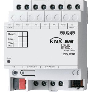Jung 2214REGA KNX Analogeingang 4fach
