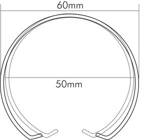 Nobile Sprengring 50mm  1551100000, SPRENGRING-50-MM