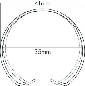 Nobile Sprengring 35mm  1551110000, SPRENGRING-35-MM