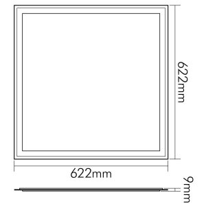 Nobile Panel LED-PANEL-Q2S-UGR19-28W-DALI, 1570461510