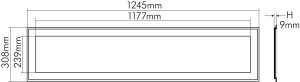 Nobile LED-PANEL-R2S-UGR19-WEISS-38W-830-D, 1570801248