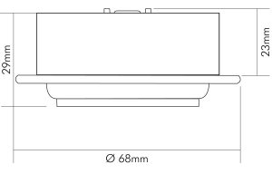 Nobile LED-Möbeleinb.4W N5022LED-ARRAY-NI, 1850230912
