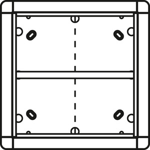 Ritto AP-Rahmen 4-fach  18835/70, 1883570