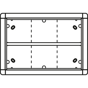 Ritto AP-Rahmen 6-fach  1883670
