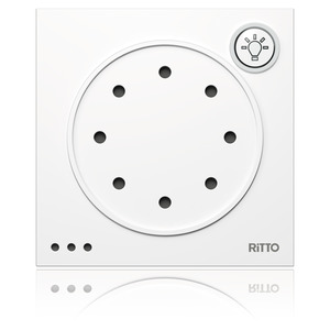 Ritto 18760/70 weiß Türsprechmodul mit, 1876070