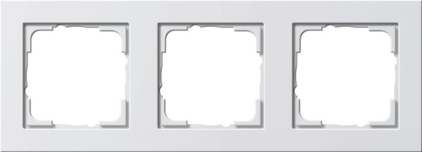 Gira 021322 Abdeckrahmen 3fach Gira E2 Reinweiss matt