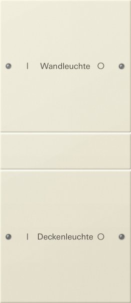 GIRA Wippenset 2f beschriftbar 220201