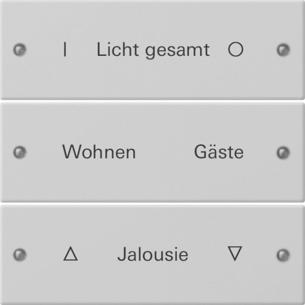 GIRA Wippenset 3f beschr. System 2203015