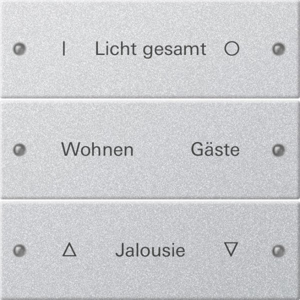 GIRA Wippenset 3f beschriftbar 220326