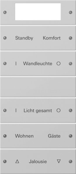 GIRA Wippenset 5f Plus (2+3) bes 2215015