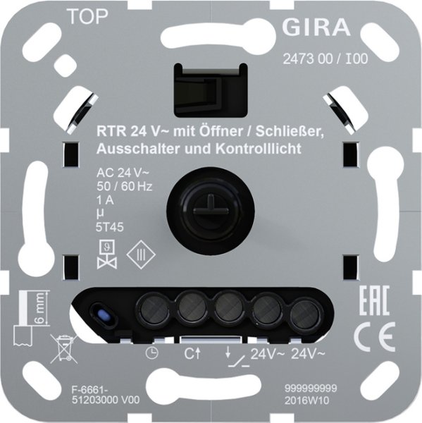 GIRA RTR 24V Öff./Schließ. Aus + 247300
