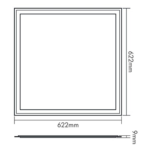 Nobile LED Panel 40W LED-PANEL-Q2S40W-DALI, 1570401743