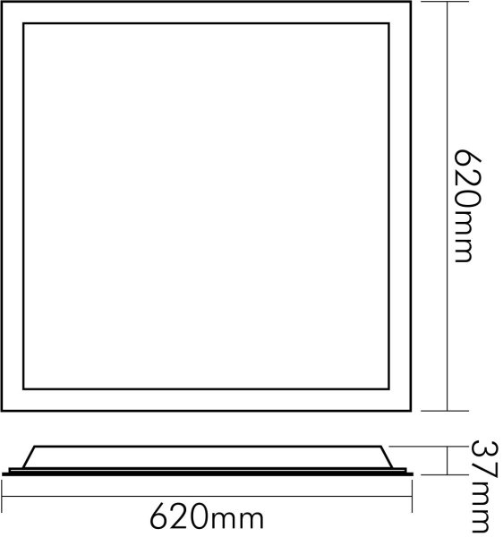 Nobile LED-PANEL-BACKLIGHT-62-UGR19-WEISS-, 1580461217