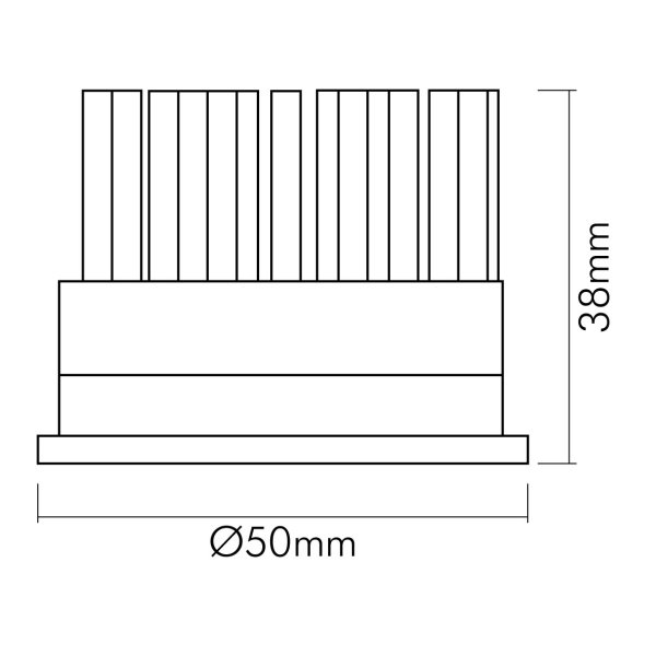 Nobile LED Modul 7W  8053211903, LED-MODUL-D50-MIT-LI