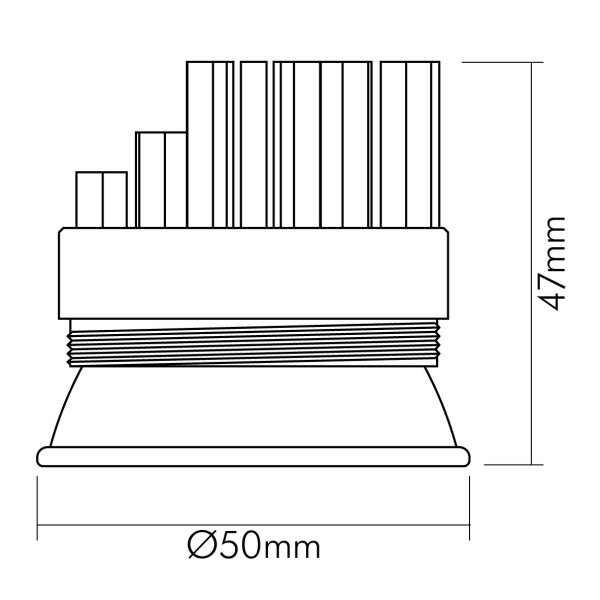 Nobile COB LED Modul 7W  8058001138, COB-LED-MODUL-FÜR-N-